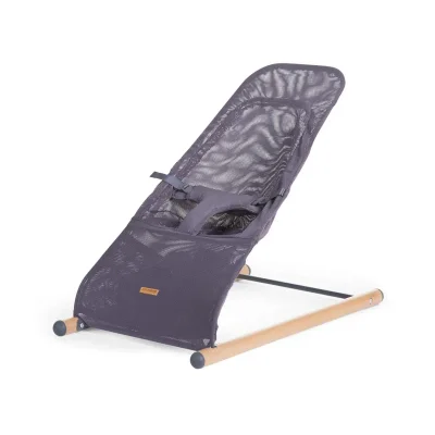 Childhome Evolux Bouncer-Natural/Anthracite - Grey