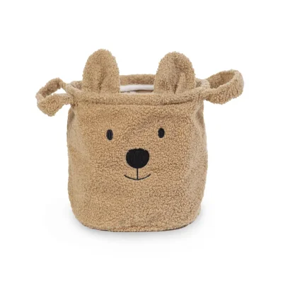 Childhome Teddy Basket 25X20X20 cm-Beige