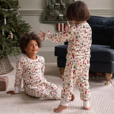 Children S Christmas Jersey Pyjamas