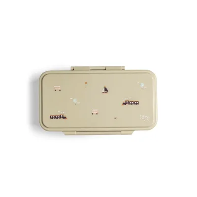 Citron Rectangle Lunchbox - Vehicles - Vehicles