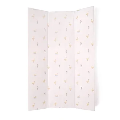 Clair de Lune Duckling Anti-Roll Wedge Baby Changing Mat 69 x 44cm - White / 69 x 44 cm
