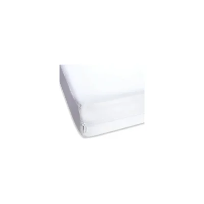 Clair De Lune Fully Enclosed Mattress Cotbed Protector -White