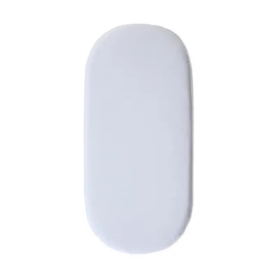 Clair De Lune Pack of 2 Micro-Fresh Fitted Moses Sheets-White