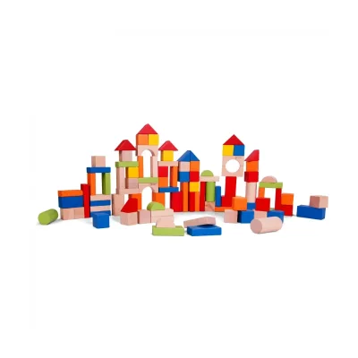 Classic World 100 Blocks - Multicoloured