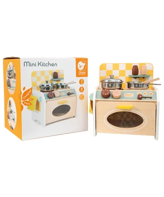 Classic World Small Wooden Play Kitchen Toy
