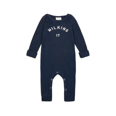 Claude & Co Milking It Plum Onesie