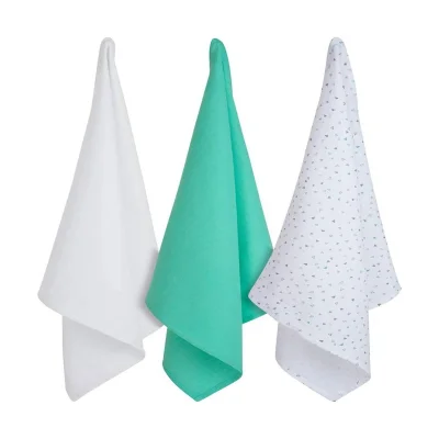 Clevamama Bamboo Muslin Cloths (3018) - Multicoloured