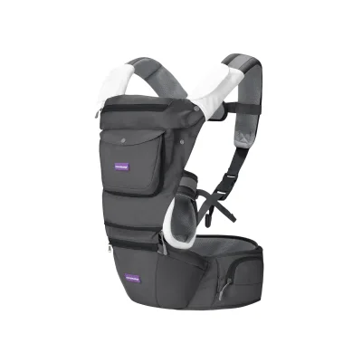 ClevaMama Hip Healthy Baby Carrier - Grey