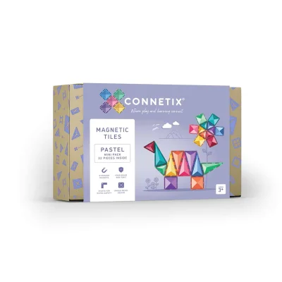 Connetix Magnetic Tiles 32 Piece Pastel Mini Pack