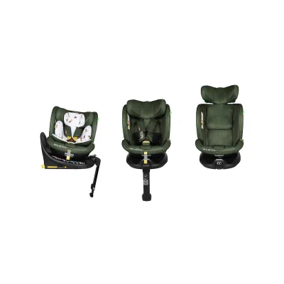 Cosatto All in All Extra i-Size 360 Car Seat- Meadow - Green / i-Size