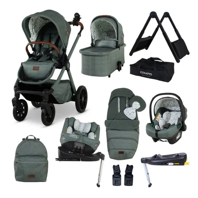 Cosatto Giggle 4 Special Edition All Stage Home and Travel Bundle- Tiny Treetops - Tiny Treetops