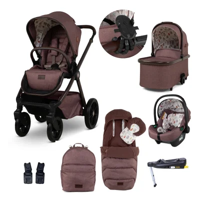 Cosatto Giggle 4 Special Edition Everything Bundle Travel System- Bear Hug - Bear Hug