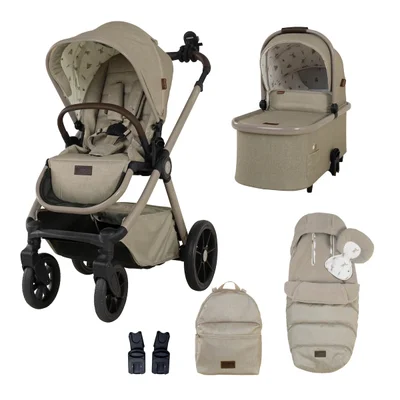 Cosatto Giggle 4 Special Edition Pram and Accessory Bundle- Hushmouse