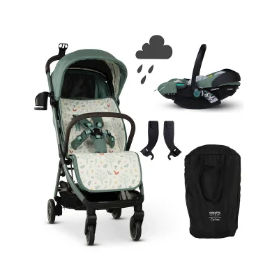 Cosatto Woosh City Recline Car Seat Bundle - Meadow - Meadow
