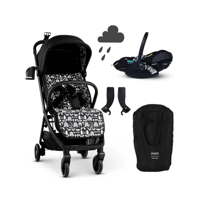 Cosatto Woosh City Recline Car Seat Bundle - Silhoutte - Silhoutte