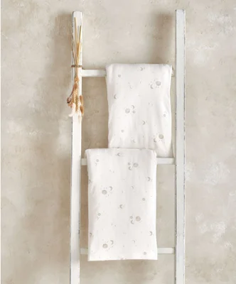 Cot Fitted Sheets Pack of 2 - Cosmic sky - White
