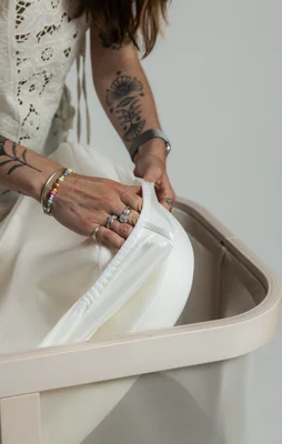 Cot Waterproof Fitted Sheet