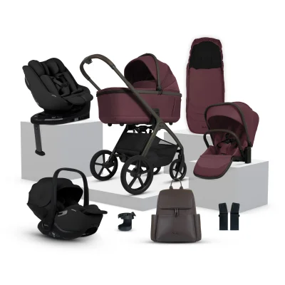 Cove Damson Travel System Ultimate 360 Family Car Seat Bundle