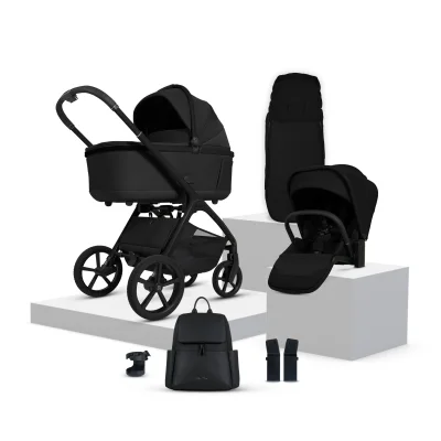 Cove Onyx Travel System Accessory Bundle (8 piece) - Onyx