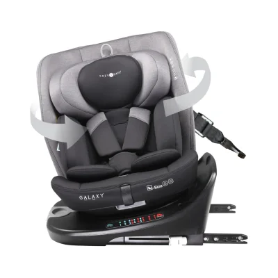 Cozy N Safe Galaxy (40-150cm) i-Size 360 Car Seat - i-Size / Black, Grey