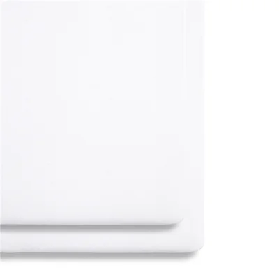 Crib Fitted Sheets 2 Pack- White - White