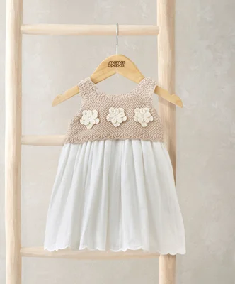 Crochet Woven Summer Dress