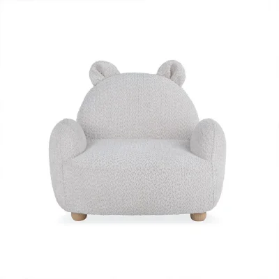CuddleCo Bear Kids Chair - Boucle Mushroom - Boucle Mushroom