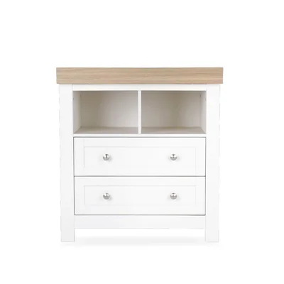 CuddleCo Burford Dresser Changer - White/Oak