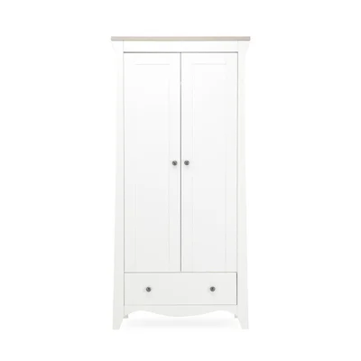 CuddleCo Clara 2-Door Double Wardrobe
