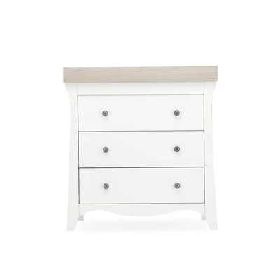 CuddleCo Clara 3-Drawer Dresser + Changer