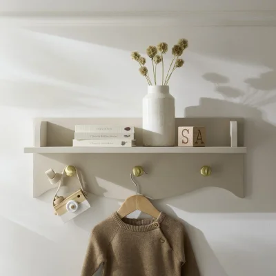 CuddleCo Clara Nursery Shelf - Cashmere