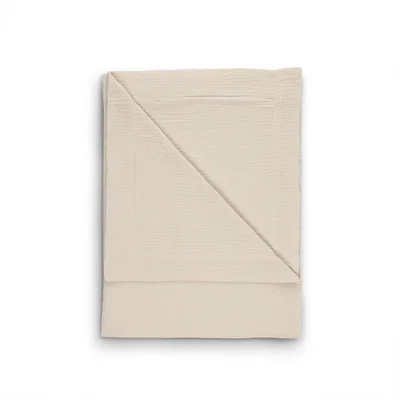 CuddleCo Reversible Comforter Blanket - 100 x 75cm Baby Blanket, Newborn Essentials, Soft & Snuggly for Infants, Perfect Baby Gift (Cashmere Waffle)