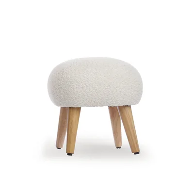CuddleCo Etta Foot Stool - Cream