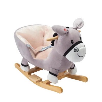 Cuddles Collection Plush Rocking Toddler Toy - Doodle Donkey