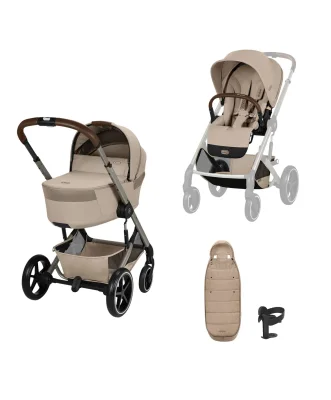 Cybex Balios Essential Pushchair Bundle - Almond Beige