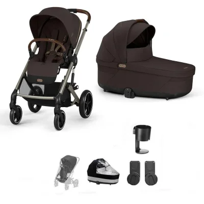 Cybex Balios S Lux Essential Bundle- Chocolate Brown — image 29