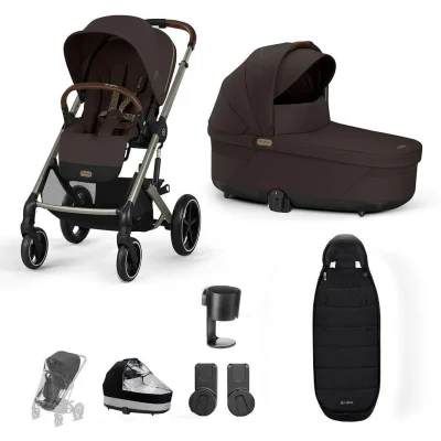Cybex Balios S Lux Essential Bundle- Chocolate Brown — image 31