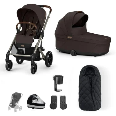Cybex Balios S Lux Essential Bundle- Chocolate Brown — image 33