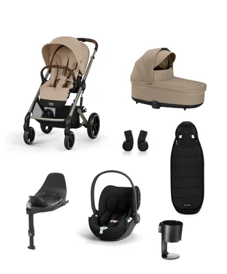Cybex Balios S Lux Pushchair Bundle With Cybex Cloud T i-Size + Baby Car Seat & Base