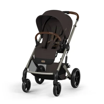 CYBEX Balios S Lux Pushchair - Taupe/Chocolate Brown