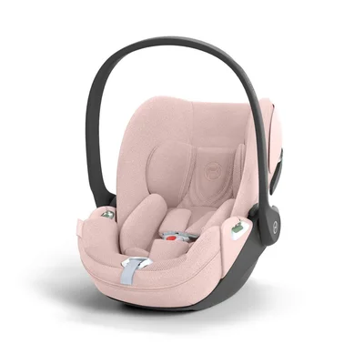Cloud T i-Size Car Seat- Mirage Grey Plus - Mirage Grey Plus - No Base / Peach Pink / With Base T
