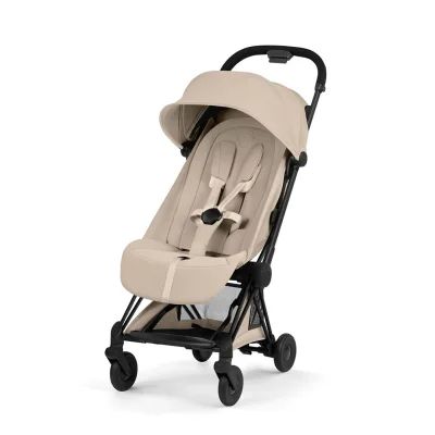 CYBEX Coya Style Matt Black - Cozy Beige - Without Carrycot