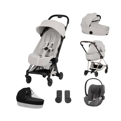 Cybex Coya Ultimate Bundle - Matt Black/City Grey