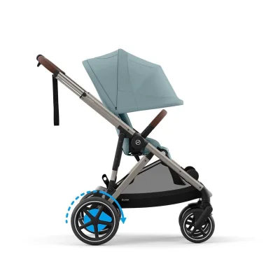 Cybex E-Gazelle S Electric Single to Double Pushchair- Moon Black — image 41