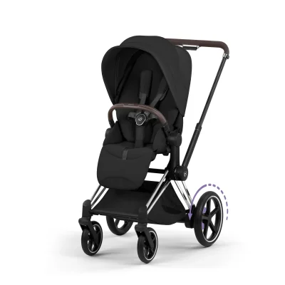 Cybex Priam Style Pushchair - Chrome Brown/Sepia Black — image 3
