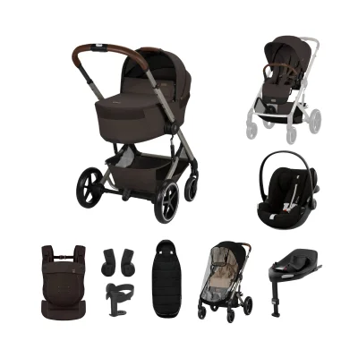 Cybex Priam Style Pushchair - Chrome Brown/Sepia Black — image 27