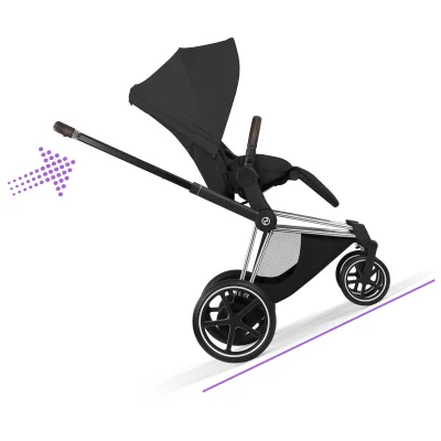 Cybex Priam Style Pushchair - Chrome Brown/Sepia Black — image 47