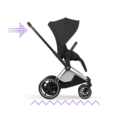Cybex Priam Style Pushchair - Chrome Brown/Sepia Black — image 48