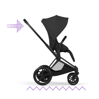 Cybex e-Priam Style Ultimate Accessory Bundle - Matt Black/Sepia Black — image 55