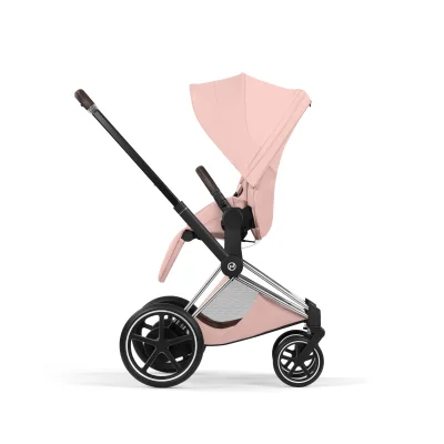 Cybex e-Priam Ultimate Accessory Bundle - Chrome Brown/Peach Pink — image 7